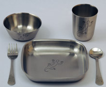 Stainless Steel Dishes for Kids