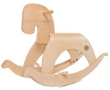Wood Rocking Horse