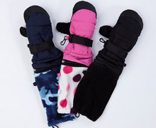 Mittens that stay on