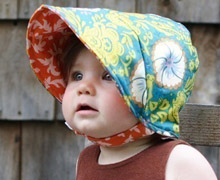 Reversible Baby Bonnet