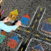 Inspire Your Little Chalk Artist